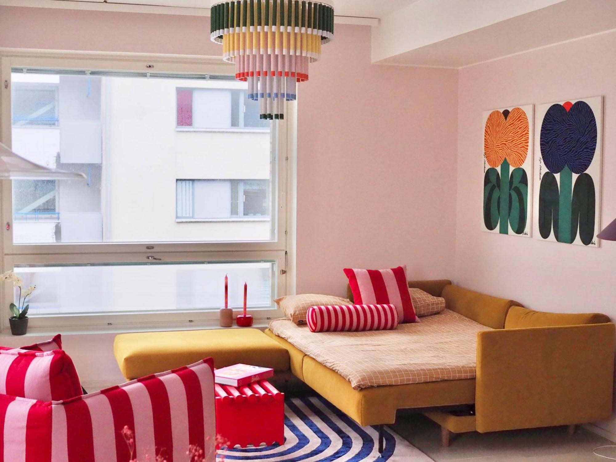 Candy-Colored Two-Room Condo With Sweet Views Helsinki Exterior photo